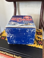 Vintage 80s Winter Survival Kit USA Made New In Box Gas & Oil Advertising