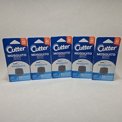 Cutter Mosquito Repellent 40-Hour Refill For Eclipse Zone Mosquito Lot Of 5