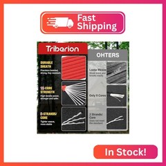 TRIBERION Paracord Rope 750 lb – 1000ft 5/32″ Parachute Cord 4MM 12-Strand para