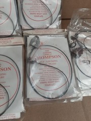 Lot Of 5 Vintage Thompson Survival Snare Kits Muskrat Rabbit ? Military?