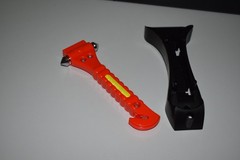 Lot of Two Car-Fire-Safety Emergency Hammer Window Breaker Seat Belt Cutter Tool