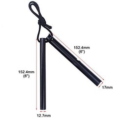1/2 x 6 Inch Pocket Survival Flint Fire Starter Ferrocerium Ferro Rod with U …