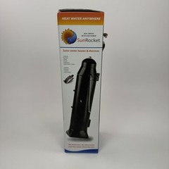SunRocket Solar Water Heater & Thermos, Heat Water Anywhere! New In Box