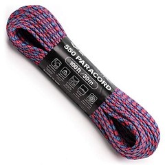 550 Paracord 100 Feet 7-Strand Core Nylon Parachute Cord Outside Cotton Candy