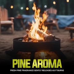 16″ Pine Aromatic Firewood, Natural Kiln-Dried for Fireplaces, Campfires, Wood S