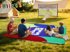 MESUCA FIFA World Cup 2026 Picnic Blankets, Trophy 190*200, Fifa 26