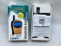 Oregon Scientific Emergency Portable Weather Radio All Hazards WR102N S.A.M.E