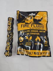 Black Beard Fire Starter Bundle Tinder Ropes & Fire Plugs