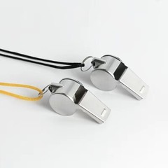 stainless steel whistle for sport, training, outdoor activities