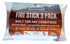 Allgo Outdoors Fire Sticks – 3 Pack – Fire Starter Tinder