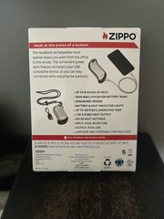 Zippo Heatbank 9s Rechargeable Hand Warmer Power Bank NEW/SEALED