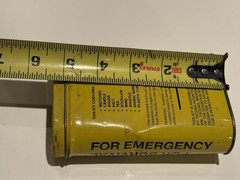 Storm Kit Survival Tacoma Mountain Rescue Unit Filled Container Tin Vintage