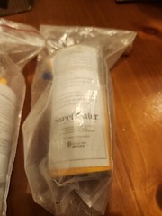 SMALL LOT OF SURVIVAL GEAR WATER FILTER RATION HEATING READ