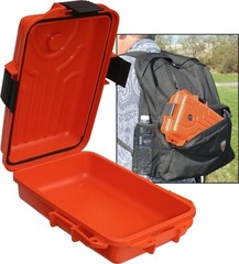 MTM Survivor Dry Box with O-Ring Seal (Orange, Large) Large, Orange