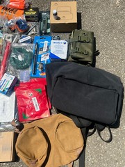 EXTREME Emergency Survival Kit BUG OUT BAG 3 DAYS OF FOOD- OVER 100+ ITEMS CAMP