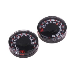 1Pc -20~70°C 27MM Round Square High Accuracy Wall Greenhouse Temperature Meter