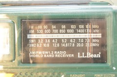 NEW Eton LL Bean FR-200 Emergency Radio Short Wave AM FM Hand Crank Green