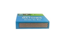 10PK Wooden Matches 320 Count Strike on Box Camp Candles Stove Smoke Grill