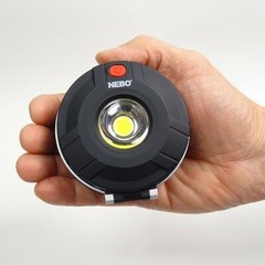 NEBO TWIN PUCKS 160 LUMEN MAGNETIC TASK LIGHT & EMERGENCY BEACON #6391