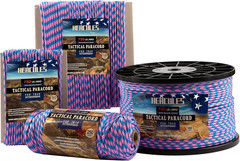 750Lb Paracord 4Mm 11 Strands Tactical Parachute Cord, 50′ 100′ 250′ 1000′ Utili
