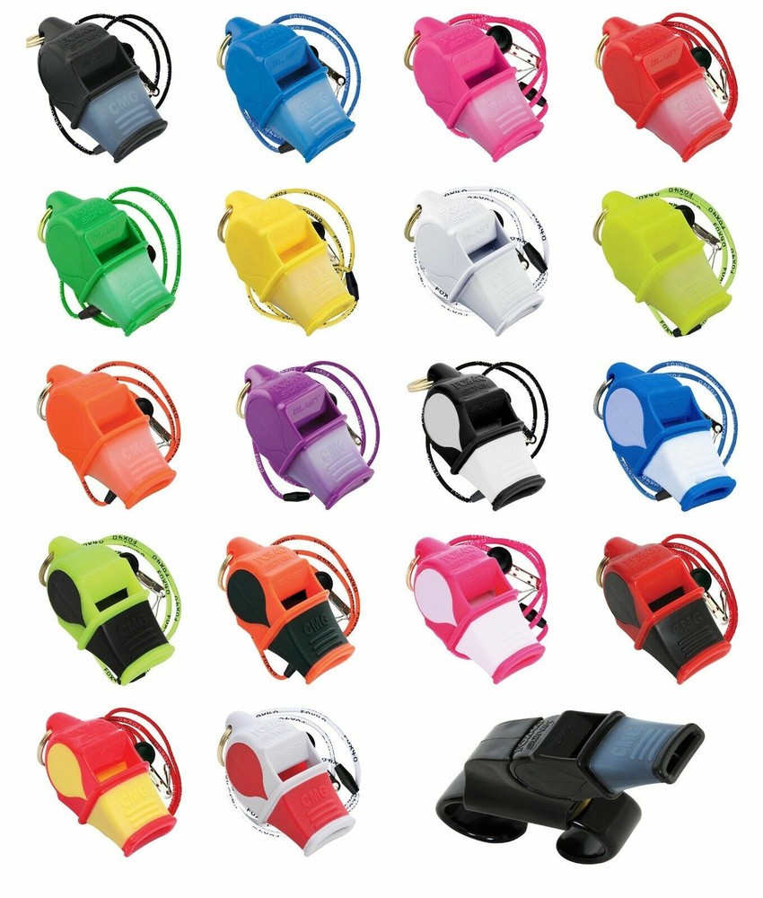 Fox 40 | Sonik Blast CMG Whistle | Coach Alert | 100% Authentic | FREE LANYARD