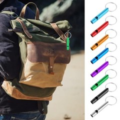 210 Pcs Emergency Whistle, Aluminum Survival Whistles Extra Loud Metal Whistle