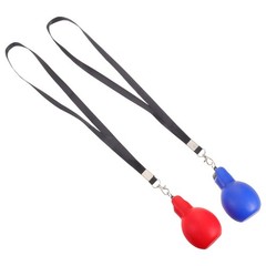 2pcs Hand Whistles: Soft Squeeze Whistle with Lanyards – Camping Survival