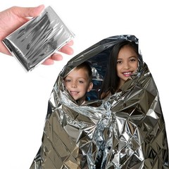 Emergent Blanket Mylar Thermal Outdoor Survive First Aid Kit Rescue Space