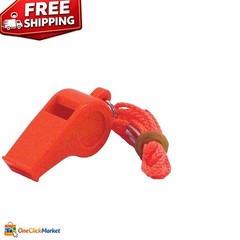 Loud Pea-less Safety Whistle with Lanyard – Essential for Boating & Sports