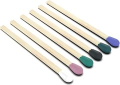 ZIKANI Regular Stick Rainbow Tip Matches 4 Inch Refill for Cloche Jar 200 pcs