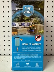 Thermacell MR-PSB Patio Shield Mosquito Repeller-Glacial Blue