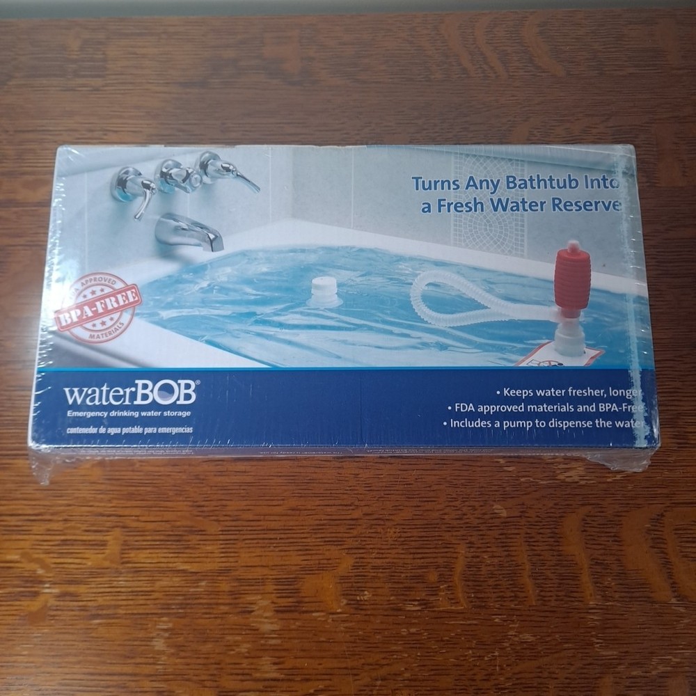 Water BOB Survival Emergency Drinking Fresh Water Storage 100-Gallons Kit