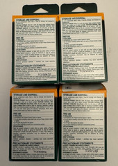 4 Pack Repel Realm Zone Mosquito Repellent Green w/40 Hour Refill Rechargeable