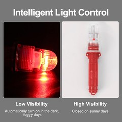 2026 Upgraded Emergency Signals LED Lights Marine Emergency Kit for Fishing Nets