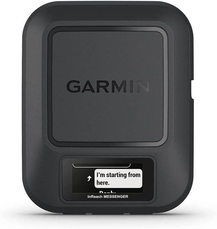 Garmin inReach® Messenger Handheld Satellite Communicator, Global Two-Way Messag