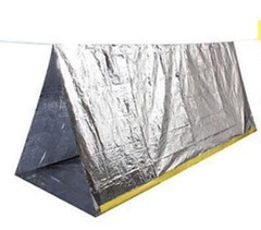 Emergency Shelter Blanket Reflective Tent 2 Person Camping Survival Bug Out Bag