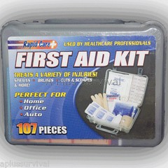 Lot of 10 – 107 Piece First Aid Kit – Survival Kits!