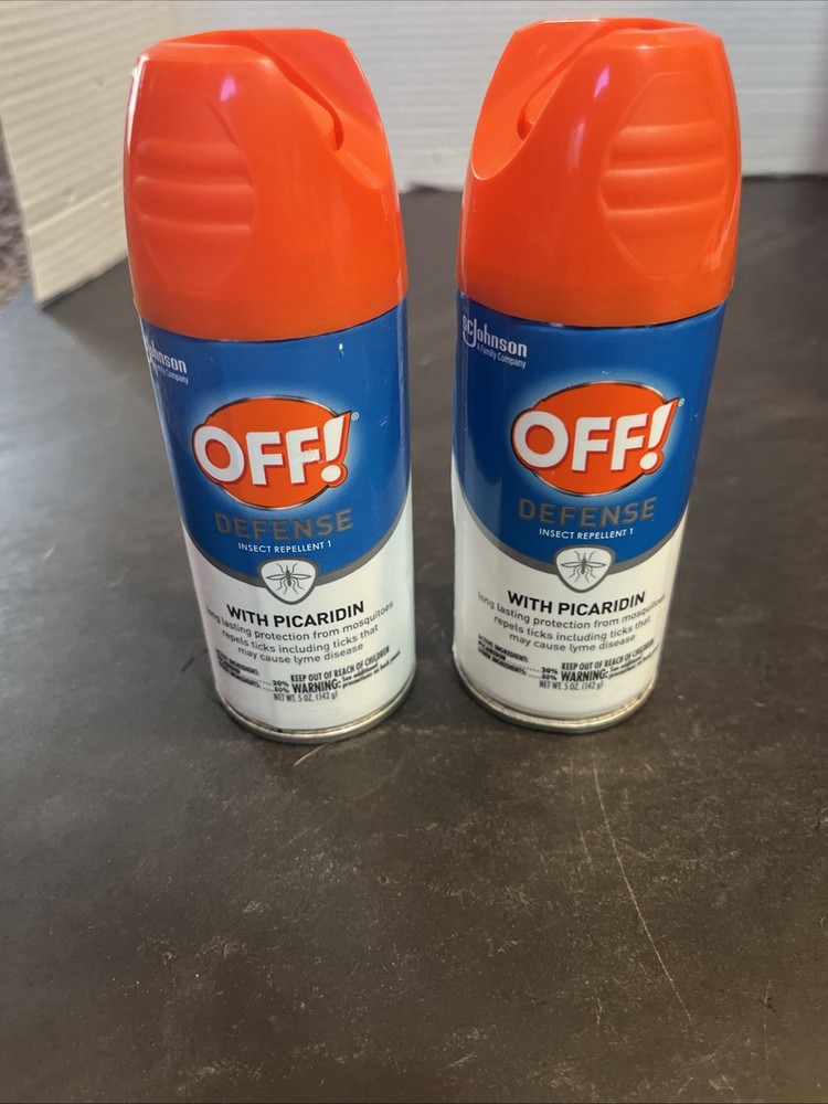 2× Off! Defense Insect Repellent With Picaridin, 5 oz