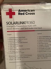 Eton Solarlink FR 360 Emergency AAA Solar Windup Radio BRAND NEW