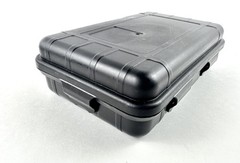 Survival/Tactical Kit Hard Waterproof Case Blanket Tools Spoon Whistle + More