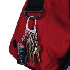 Nite Ize BigFoot Locker Stainless Steel KeyRack – Stainless (12-Pack)