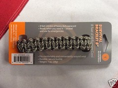 UST Survival paracord camo bracelet 8″emergency disaster camp tactical gear gift