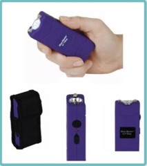 Stun Master Rechargeable FLASHLIGHT Electric Shock Stun Gun Women Self Defense
