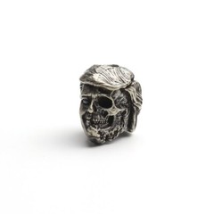 Trump Face Skull Beass Bead Paracord Knife Bead Pendant Lanyard Bead