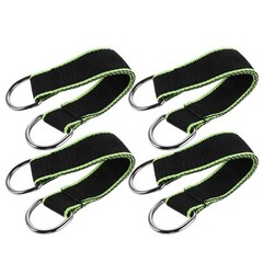 4Pcs Reusable Hammock Swing Straps Double Layer Heavy Duty Tree Hanging Rope
