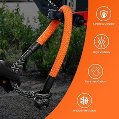 Large Synthetic Soft Shackle 1 Inch x 36 Inch Rope Shackle Recovery Kit (66000