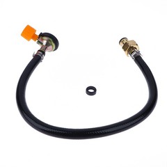 Gas Refill Adapter Leakproof Rubber Gas Refill Pipe Tube Cylinder Convertor