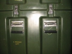 Hardigg Pelican 29x27x27 Hinged Single Lid Hard Case Equipment Shipping B