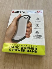 Zippo Heatbank 9s Rechargeable Hand Warmer & Power Bank 9 Hours Heat Sealed