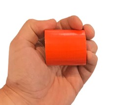 Mini Duct Tape Roll 2 in. x 100 in. Orange 12 pack 5col Survival Supply
